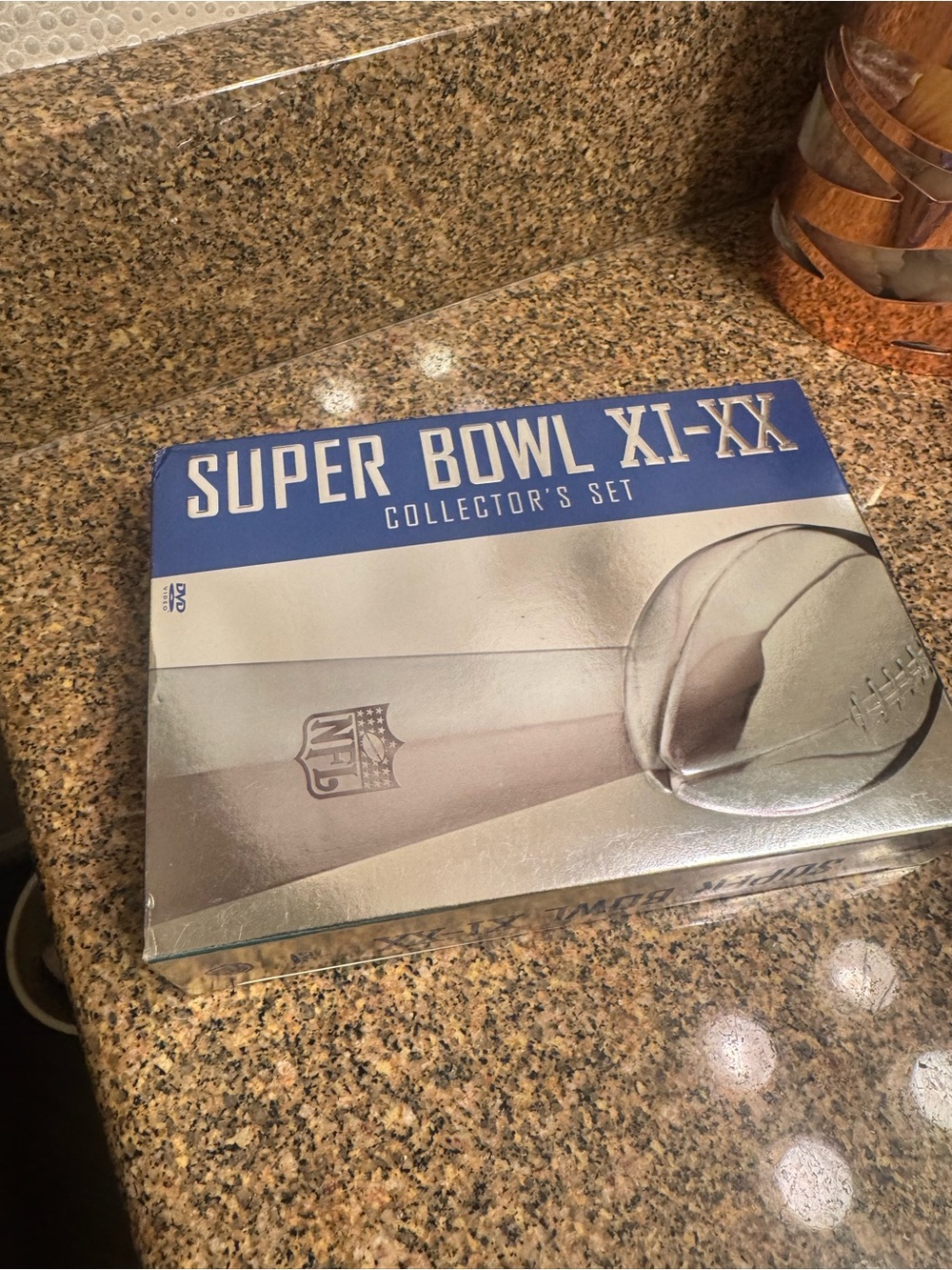 Super Bowl XI-XX Collector's Set - Silver & Blue Box Set
